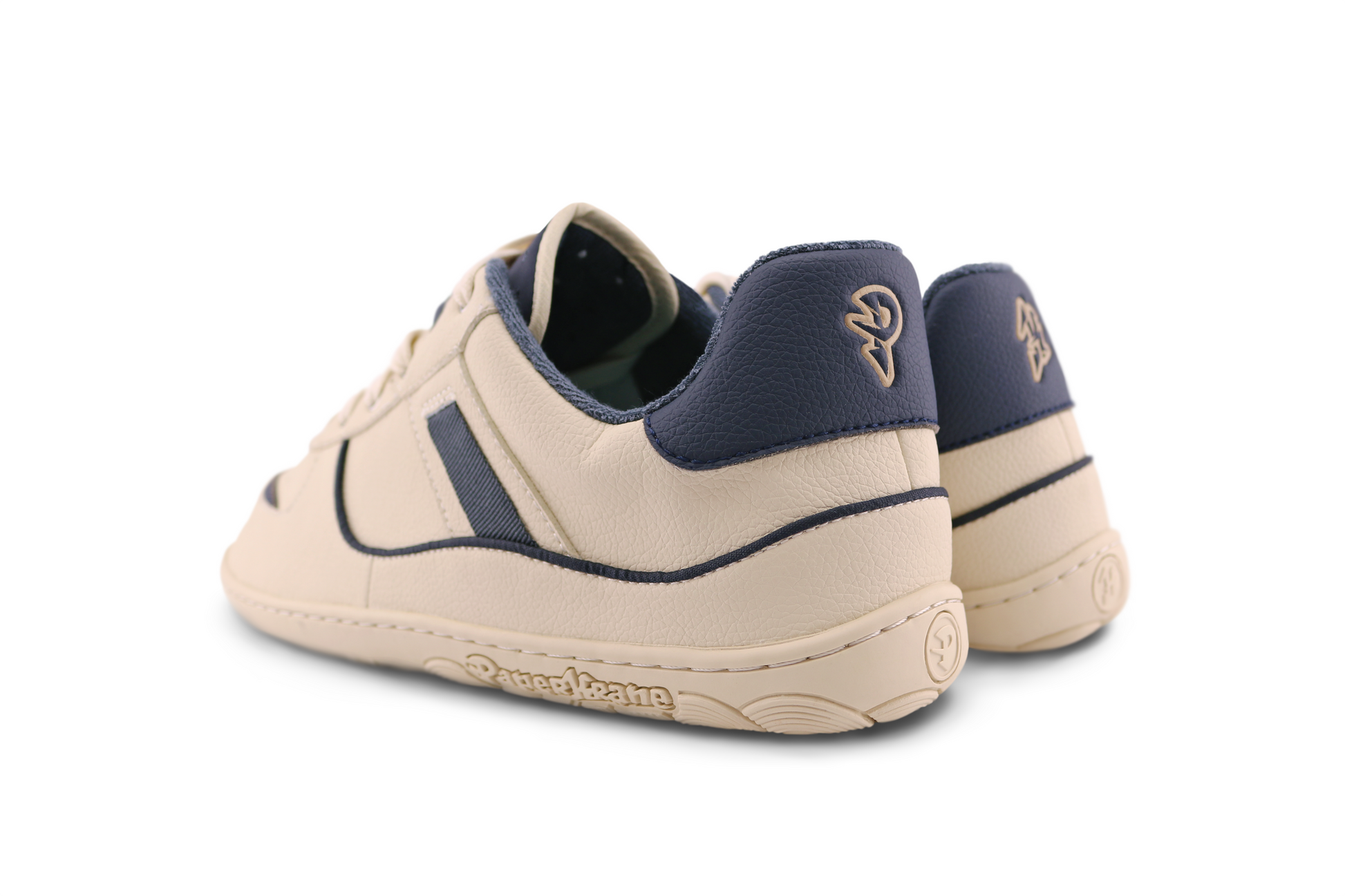 BACK VIEW OF VEGAN INKY SNEAKERS