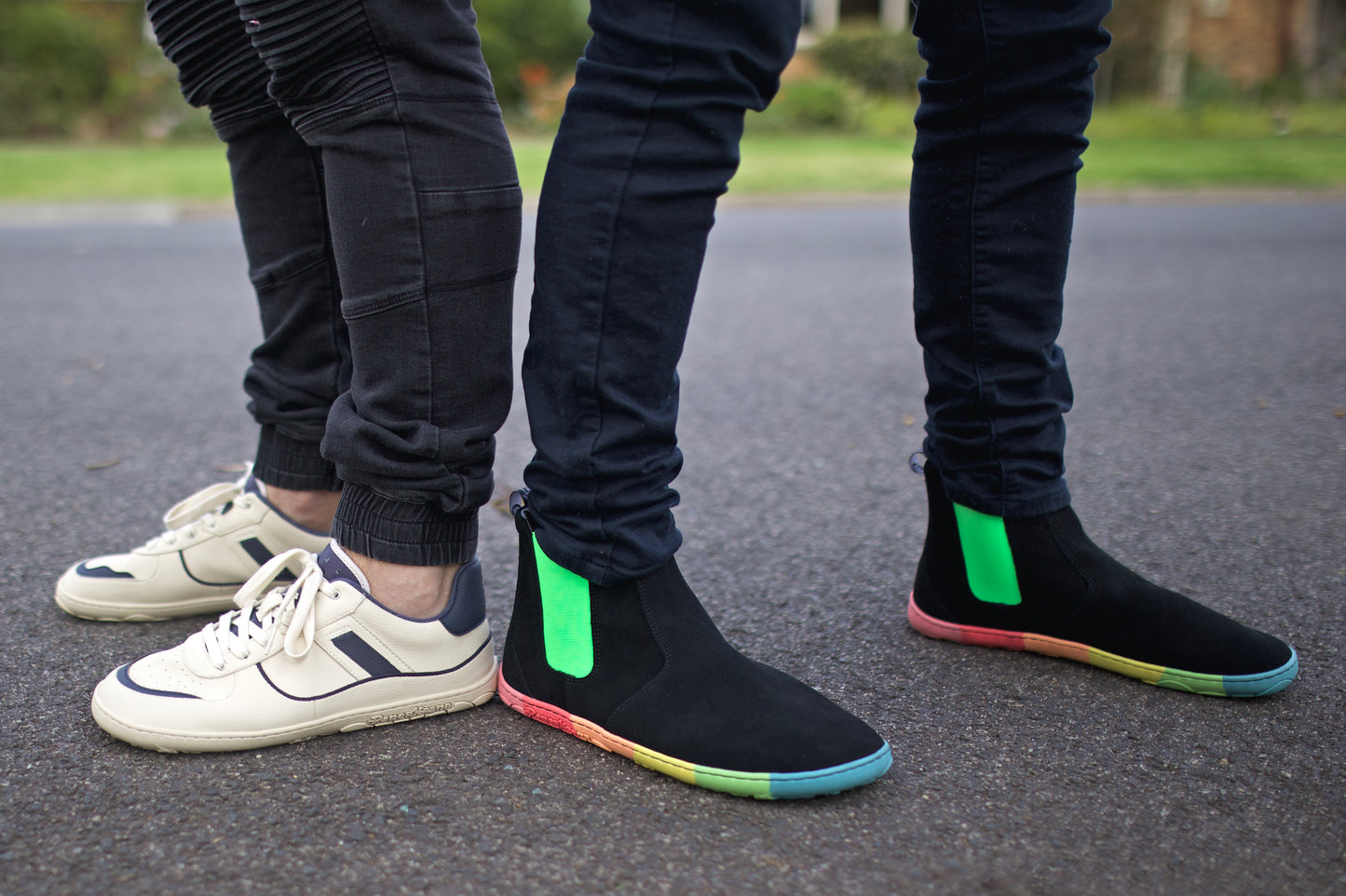 SKITTLE NEON AND INKY SNEAKERS