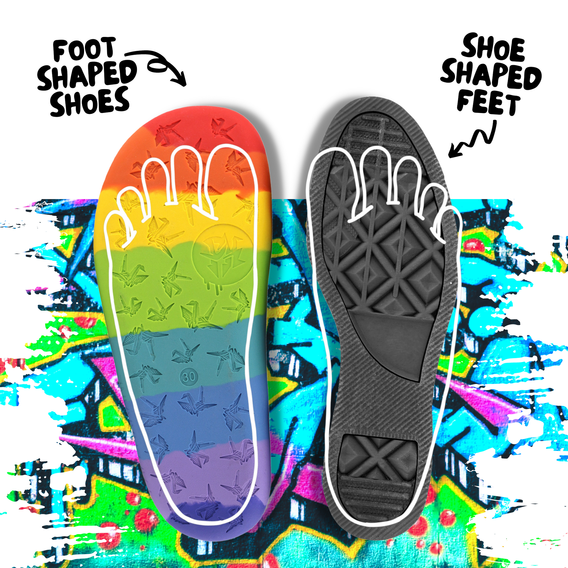 Feet 2025 shaped shoes