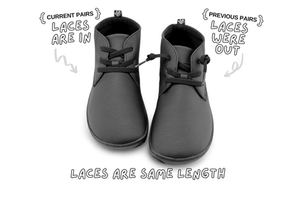 BIRO BOOTS ABOVE WITH SHOELACE DETAILS