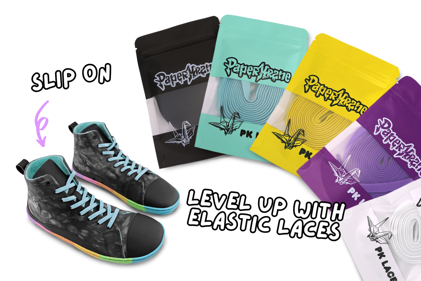 ELASTIC SHOE LACES