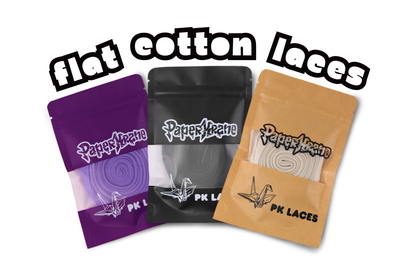 FLAT COTTON SHOE LACES