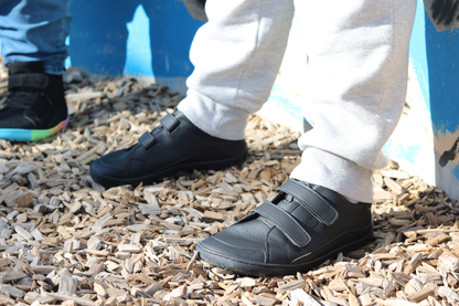 LIL RIPPA BLK | VELCRO SNEAKERS - ADULTS