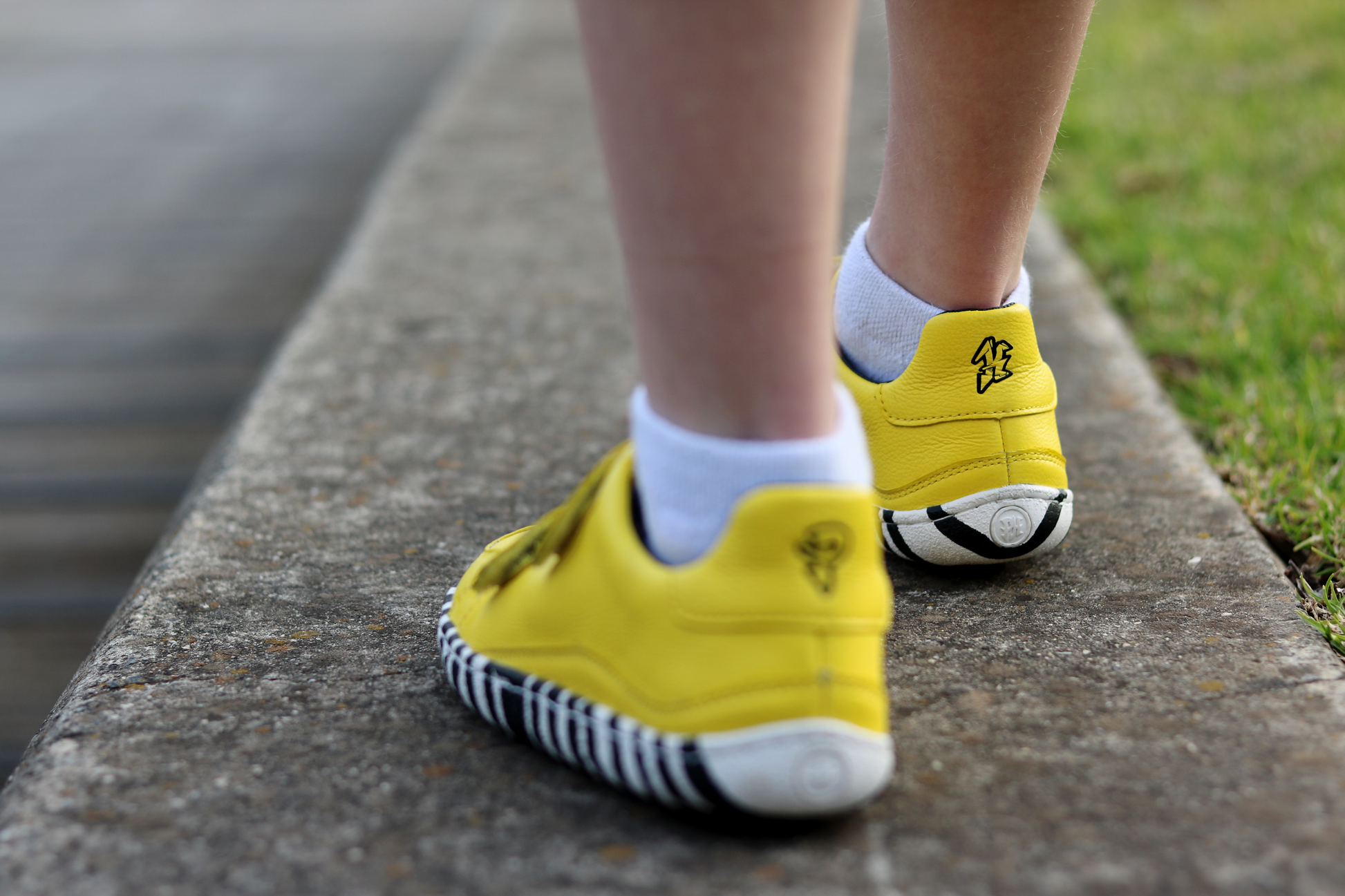 Sunray shoes on a child