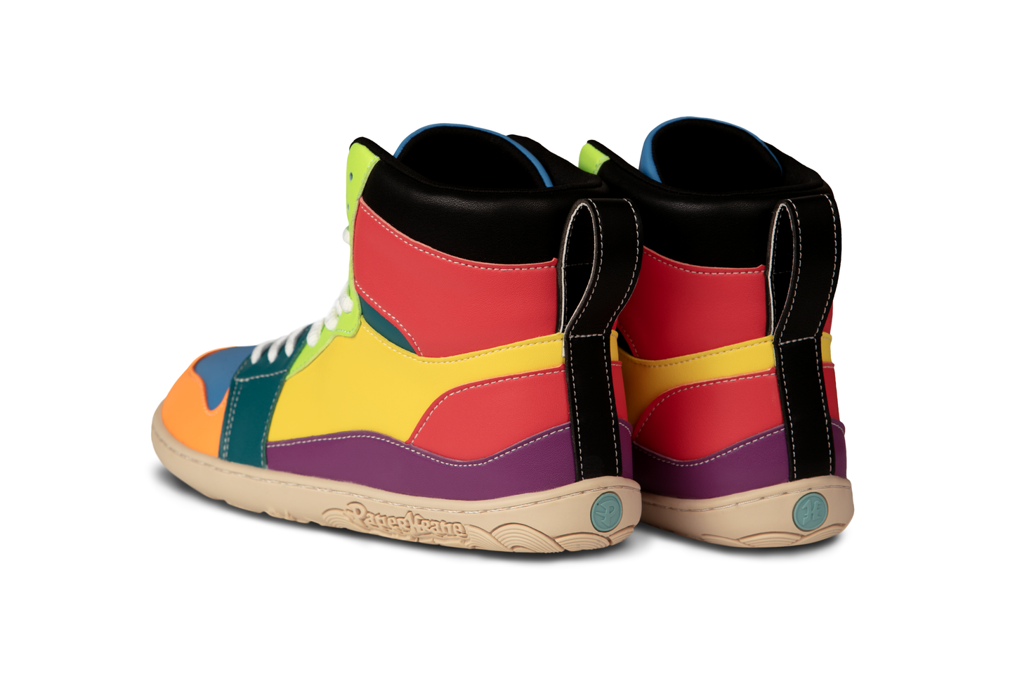 BACK VIEW OF VEGGIE HIGH TOPS