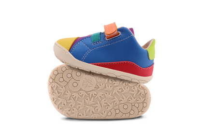 SIDE AND SOLE VIEW OF VEGGIE MIDI TODDLER SHOES