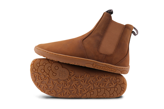 Side sole view of VINTAGE chelsea boot by PaperKrane